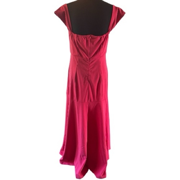 Zesica hot pink gown nwt size large - Picture 2 of 7